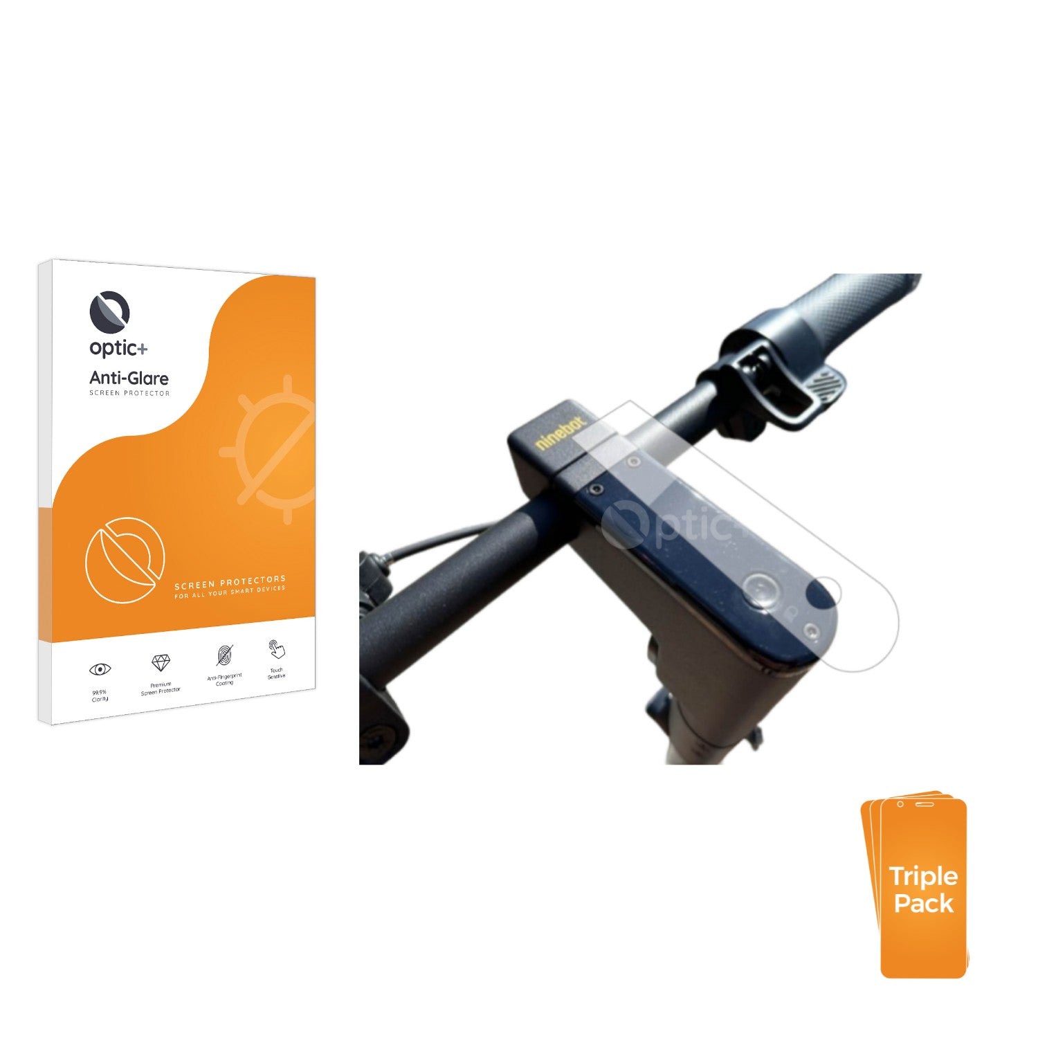 Protection D'Écran Verre Mat Brotect Pour Segway Ninebot ZT3 Pro D - Anti-Reflet, Anti-Traces, Dureté 9H