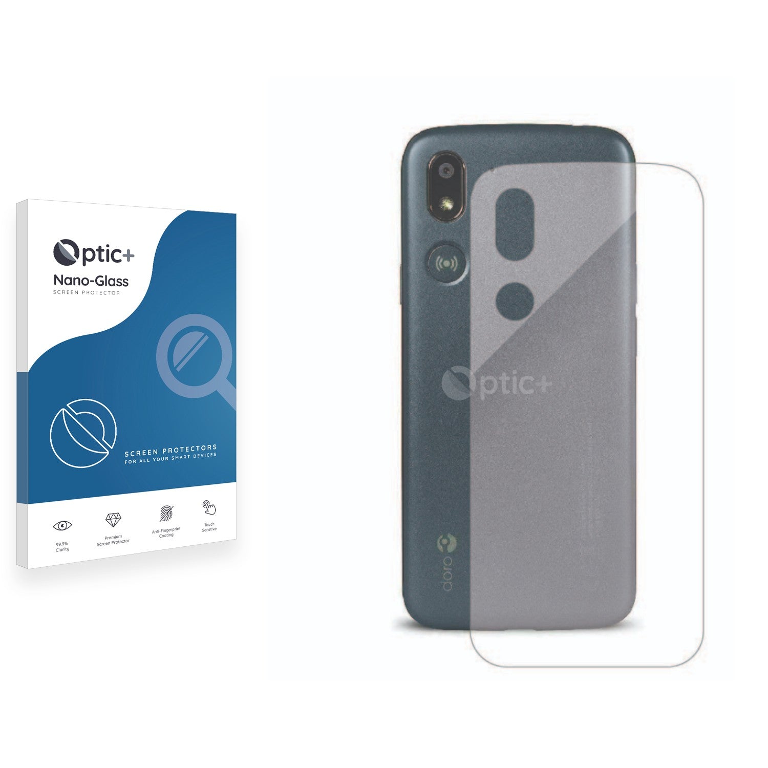 Brotect Pellicola Protettiva Full-Cover 3D Curvo Per Doro 8050/8050 Plus (2 Pezzi) - Auto-Riparante E Made In Germany