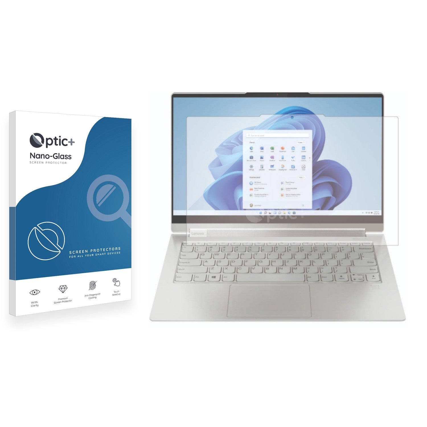 Film Protection écran Mat Anti-reflet BROTECT Pour Lenovo Yoga Book 9i Gen 10 - Anti-rayures, Anti-traces