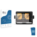 3pk Optic+ Nano Glass Screen Protectors for Garmin UHD2 7" Chartplotter