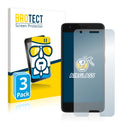 3x BROTECT AirGlass Glass Screen Protector for ZUK Z2