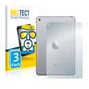 3x BROTECT AirGlass Glass Screen Protector for Apple iPad Mini 4 (Back)
