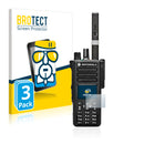 3x BROTECT AirGlass Glass Screen Protector for Motorola DP4800