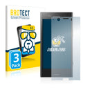 3x BROTECT AirGlass Glass Screen Protector for Sony Xperia XZ1 Compact