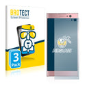 3x BROTECT AirGlass Glass Screen Protector for Sony Xperia XA2