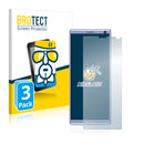 3x BROTECT AirGlass Glass Screen Protector for Sony Xperia XA3