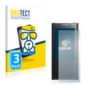 3x BROTECT AirGlass Glass Screen Protector for Sony Walkman ZX300
