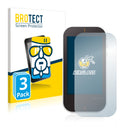 3x BROTECT AirGlass Glass Screen Protector for Garmin Approach G80