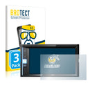 3x BROTECT AirGlass Glass Screen Protector for JVC KW-M540BT