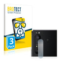 3x BROTECT AirGlass Glass Screen Protector for Sony Xperia 1 II (Camera)