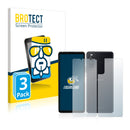 3x BROTECT AirGlass Glass Screen Protector for Sony Xperia 10 III (Front + Back)