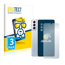 3x BROTECT AirGlass Glass Screen Protector for Samsung Galaxy S21 Plus 5G (Front + cam)