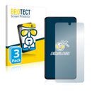 3x BROTECT AirGlass Glass Screen Protector for Vivo T1