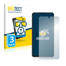 3x BROTECT AirGlass Glass Screen Protector for Xiaomi Poco X4 Pro 5G