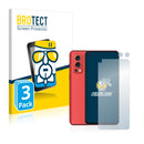 3x BROTECT AirGlass Glass Screen Protector for OnePlus Nord 2 5G (Front + cam)