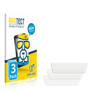 3x BROTECT AirGlass Glass Screen Protector for DeLonghi PrimaDonna Elite ECAM 656.75.MS