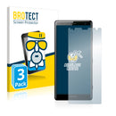 3x BROTECT AirGlass Matte Glass Screen Protector for Sony Xperia XZ2