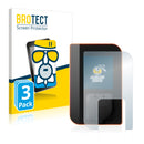 3x BROTECT AirGlass Matte Glass Screen Protector for Wallbox Copper S