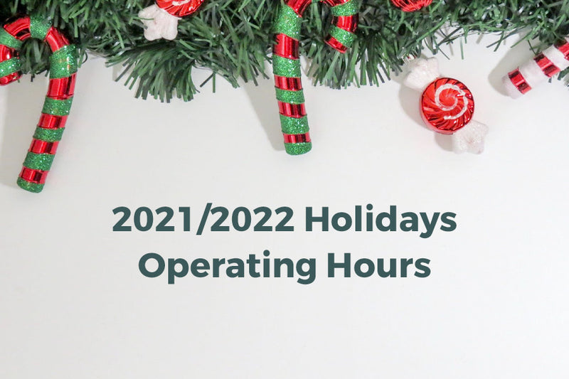 Christmas 2021: Holiday Hours