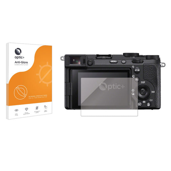 Optic+ Anti-Glare Screen Protector for Sony Alpha A7C R