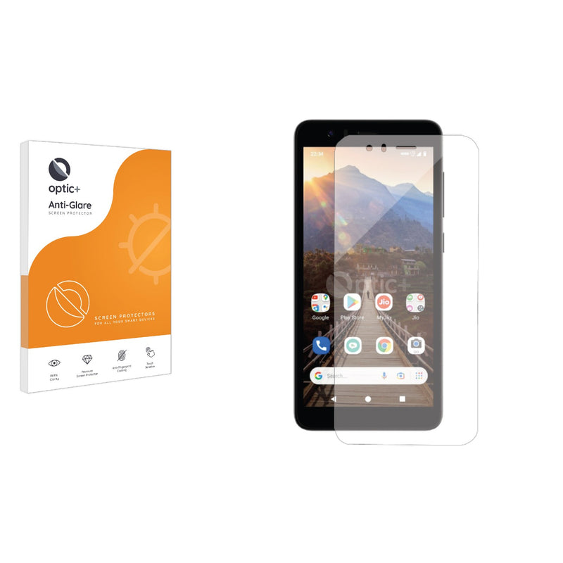 Optic+ Anti-Glare Screen Protector for JioPhone Next