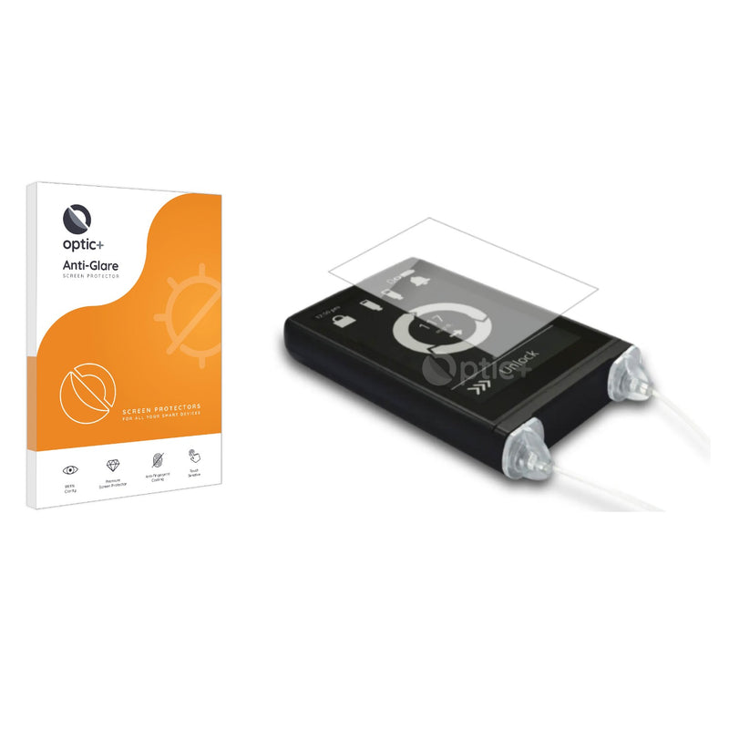 Optic+ Anti-Glare Screen Protector for Beta Bionics iLet  Bionic Pancreas