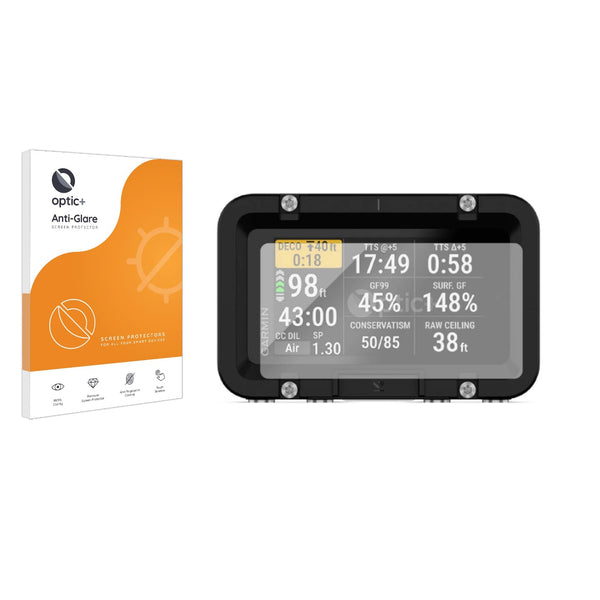 Anti-Glare Screen Protector for Garmin Descent x50i