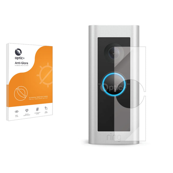 Optic+ Anti-Glare Screen Protector for Ring Video Doorbell Pro 2