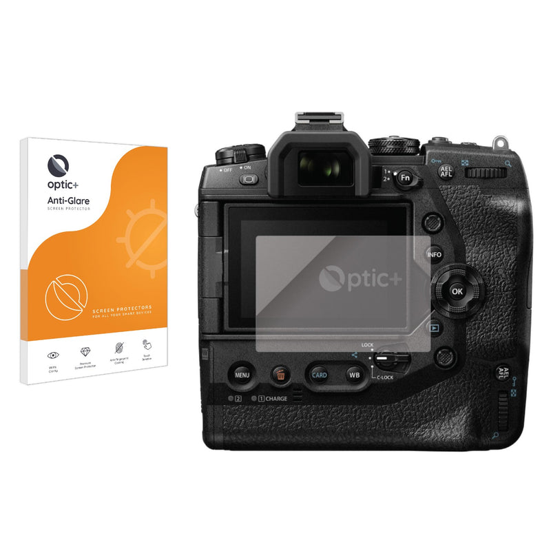 Optic+ Anti-Glare Screen Protector for Olympus OM-D E-M1X