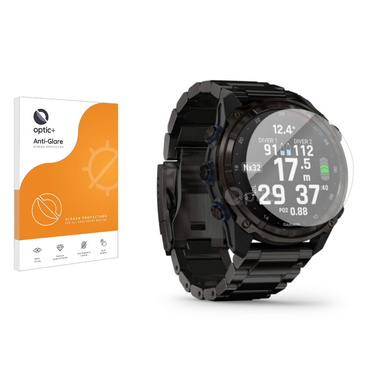 Pellicola Protettiva BROTECT Per Garmin Descent Mk3i (51mm) - 2 Pezzi, Full-Cover Curvo, Anti-Graffio - Foto 5