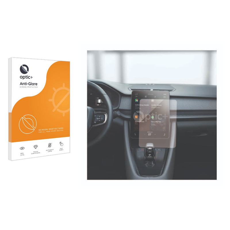 Optic+ Anti-Glare Screen Protector for Polestar 2 2021 Infotainment System