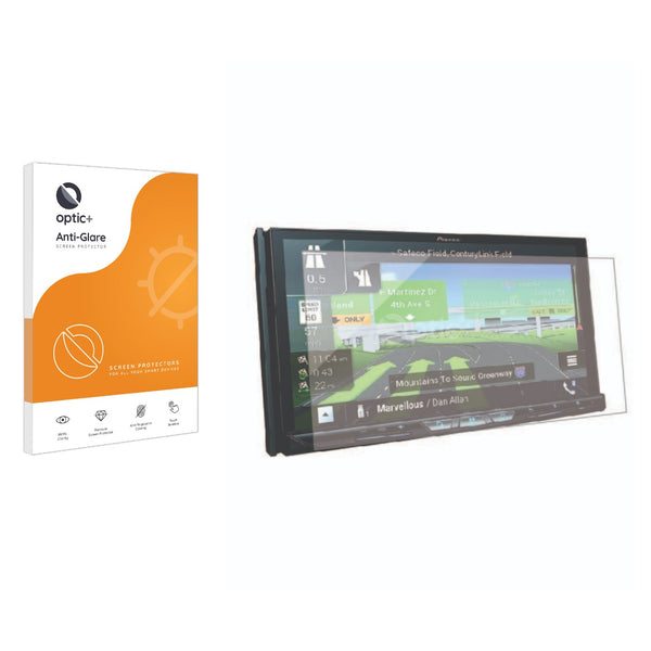 Optic+ Anti-Glare Screen Protector for Pioneer AVIC-W8600NEX