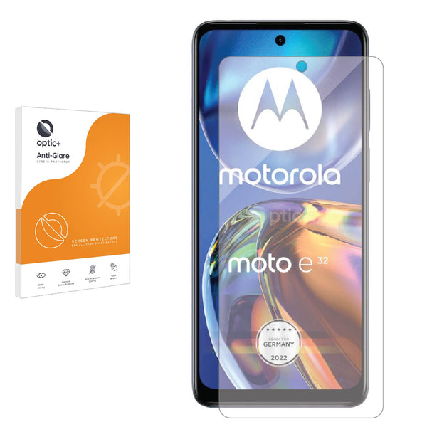Optic+ Anti-Glare Screen Protector for Motorola Moto E32s