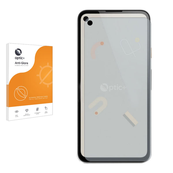 Optic+ Anti-Glare Screen Protector for Google Pixel 4a