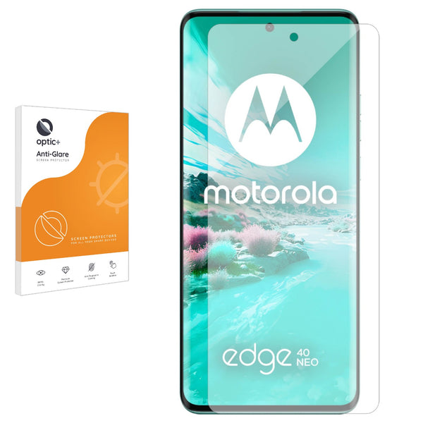 Optic+ Anti-Glare Screen Protector for Motorola Edge 40 Neo