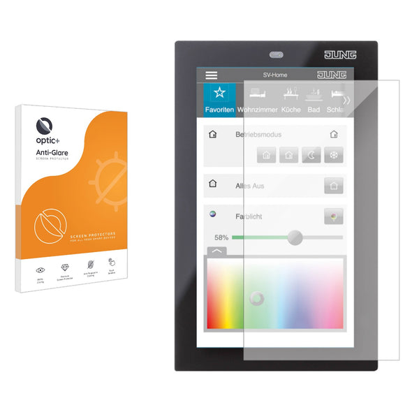 Optic+ Anti-Glare Screen Protector for Jung Smart Control 5