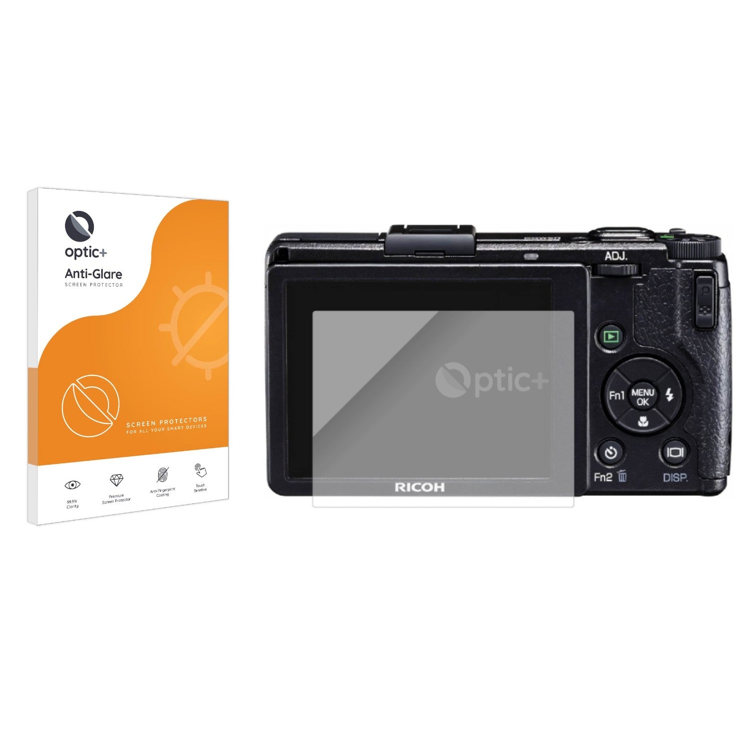 Optic+ Anti-Glare Screen Protector for Ricoh GR IV HDF 2025 - ScreenShield