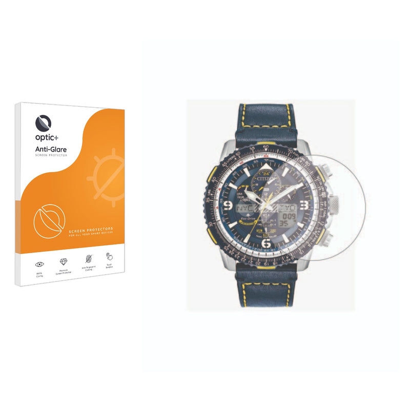 Optic+ Anti-Glare Screen Protector for Citizen Blue Angel JY8078