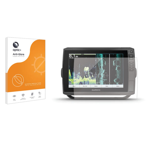 Optic+ Anti-Glare Screen Protector for Garmin echoMAP Ultra 102sv