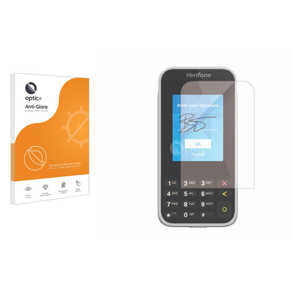 Optic+ Anti-Glare Screen Protector for Verifone mPOS e285