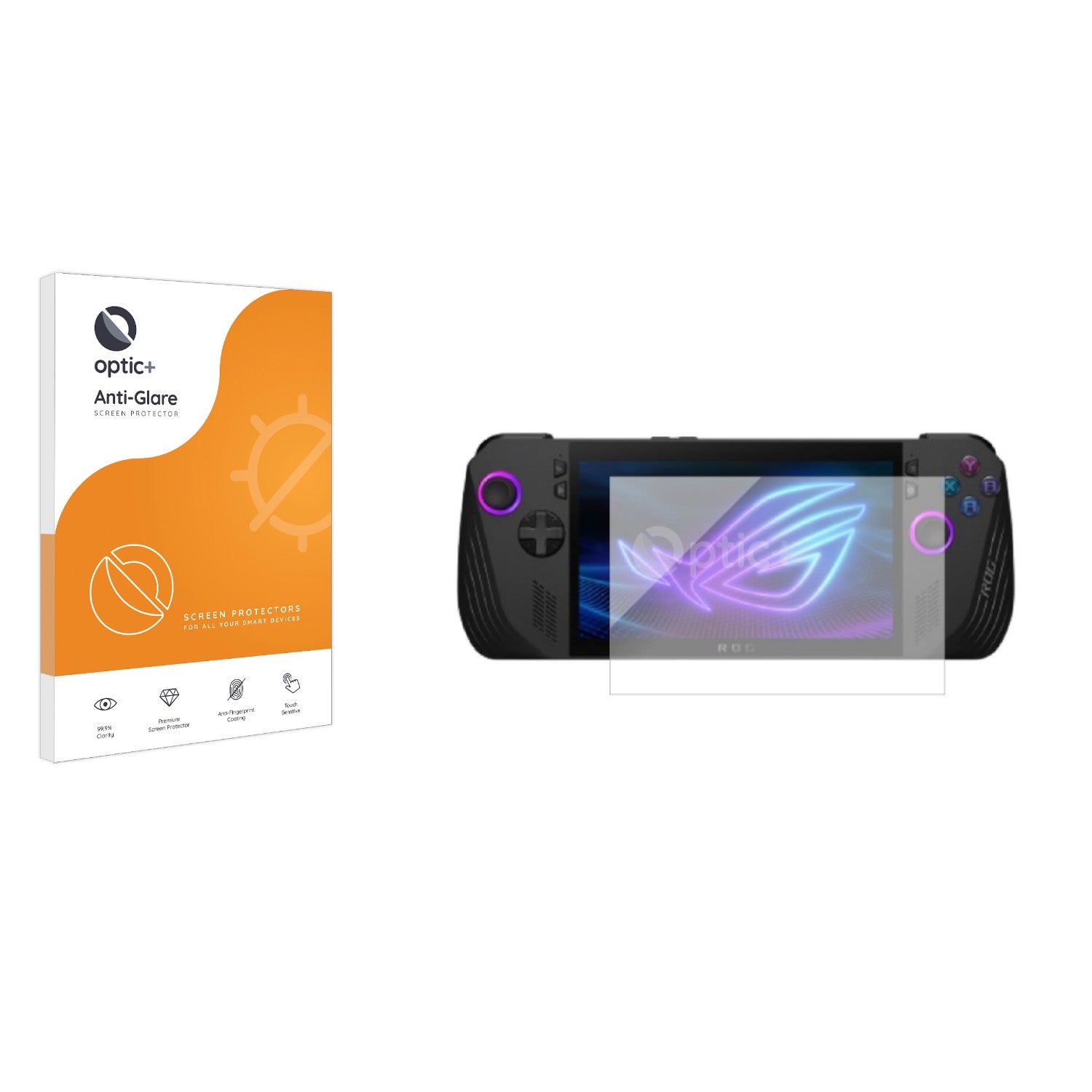 Optic+ Anti-Glare Screen Protector for ASUS ROG Ally X (2024 ...