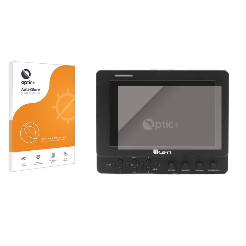 Optic+ Anti-Glare Screen Protector for ikan VXF7 7" HDMI/SDI On-Camera Monitor