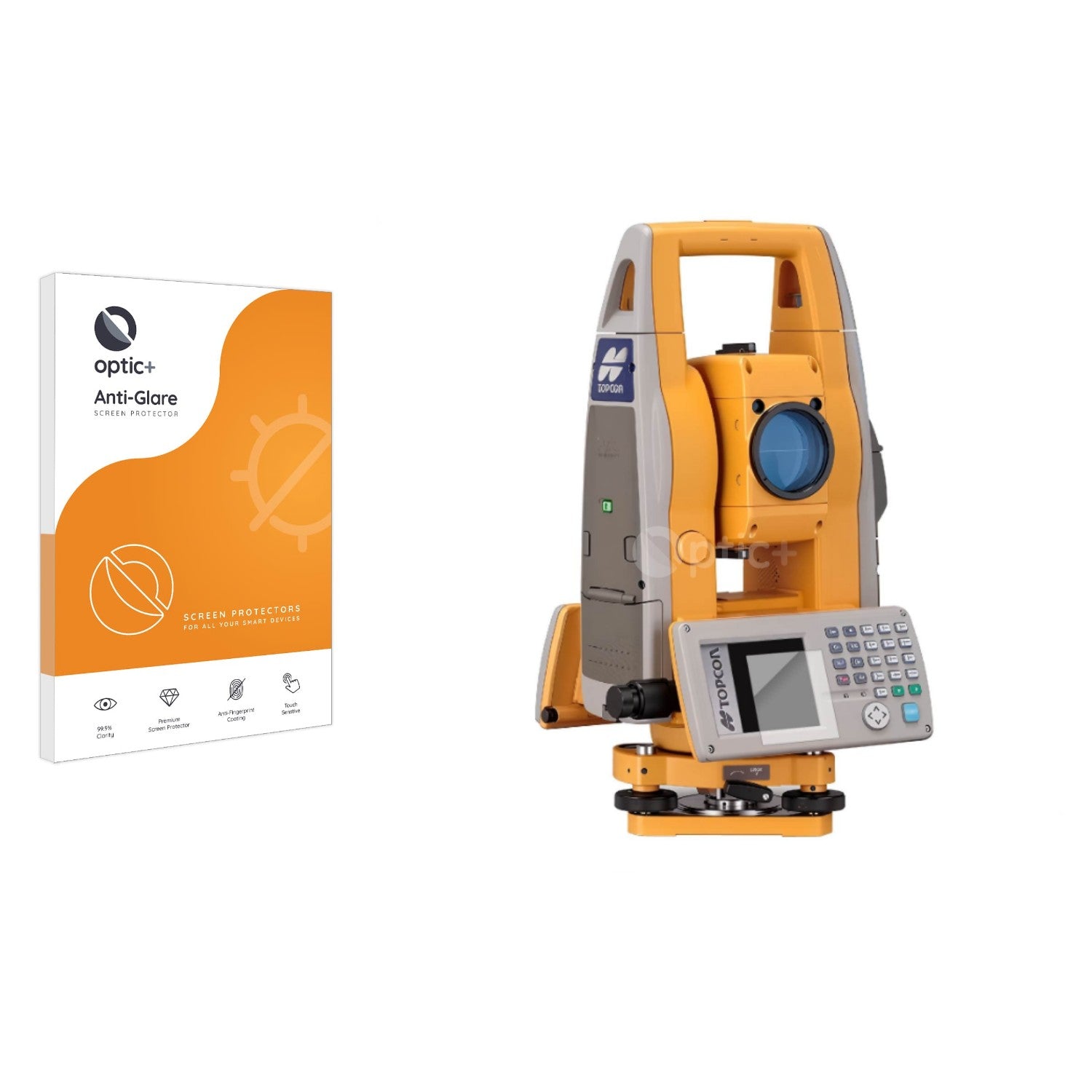 Topcon Rover Screen Protector Optic+ Anti-Glare Screen Protector for Topcon GPT-7500 - ScreenShield
