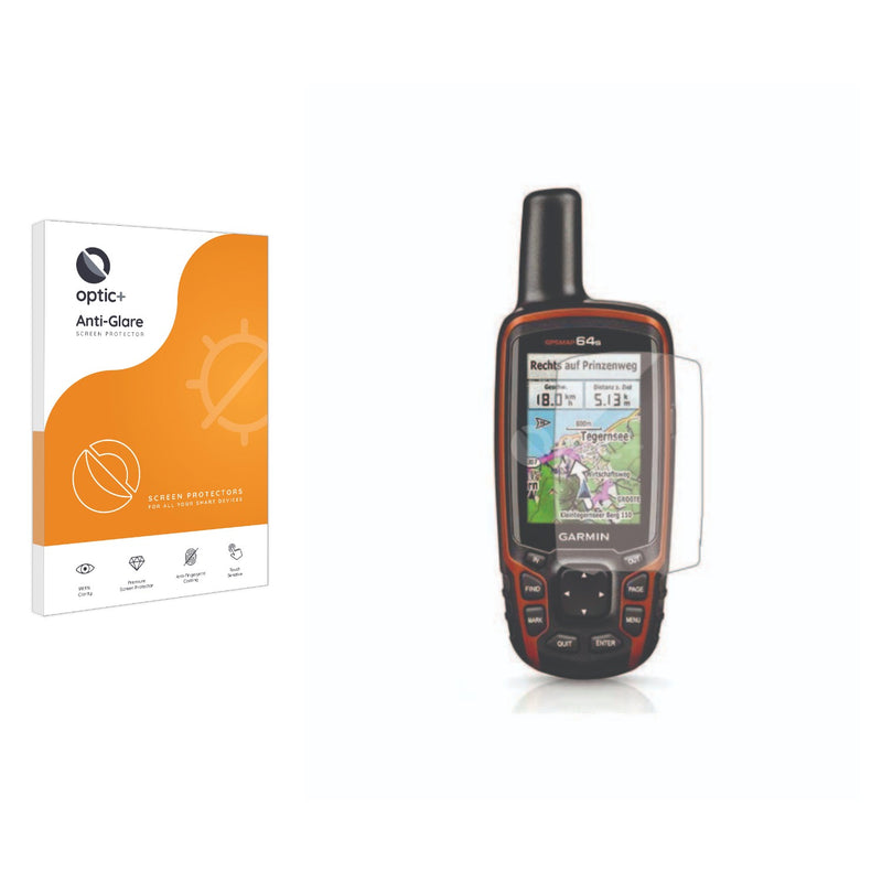 Optic+ Anti-Glare Screen Protector for Garmin GPSMAP 64s