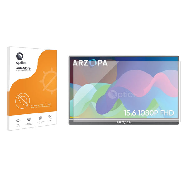 Optic+ Anti-Glare Screen Protector for ARZOPA 15.6" Portable Monitor