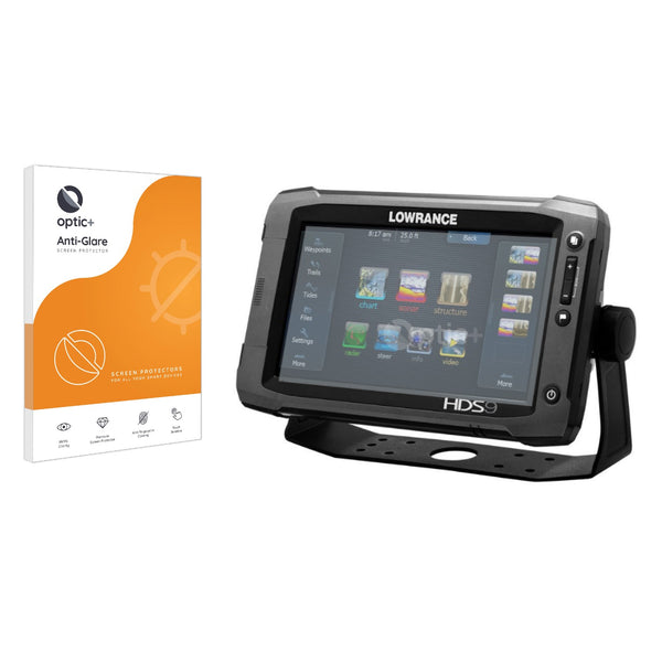 Optic+ Anti-Glare Screen Protector for Lowrance HDS-9m Gen2