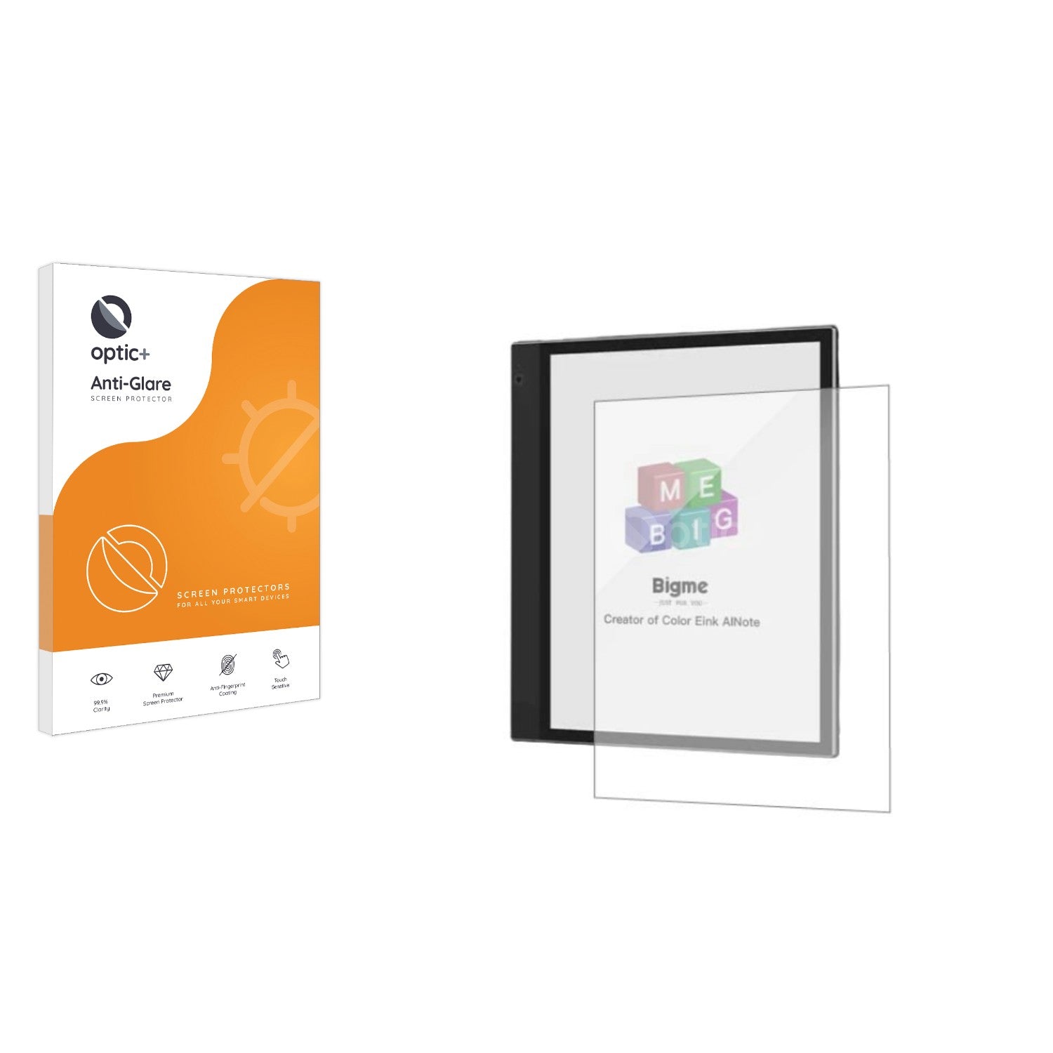 Optic+ Anti-Glare Screen Protector for Bigme inkNote X Color - ScreenShield