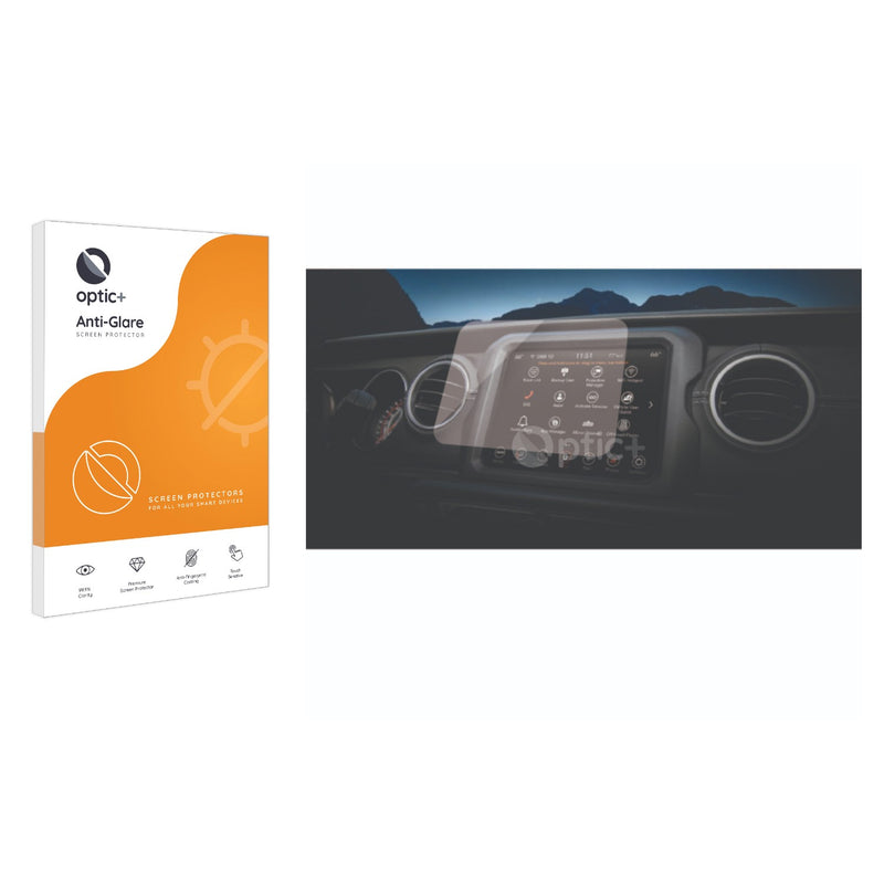 Optic+ Anti-Glare Screen Protector for Jeep Gladiator Rubicon (Uconnect 8.4)