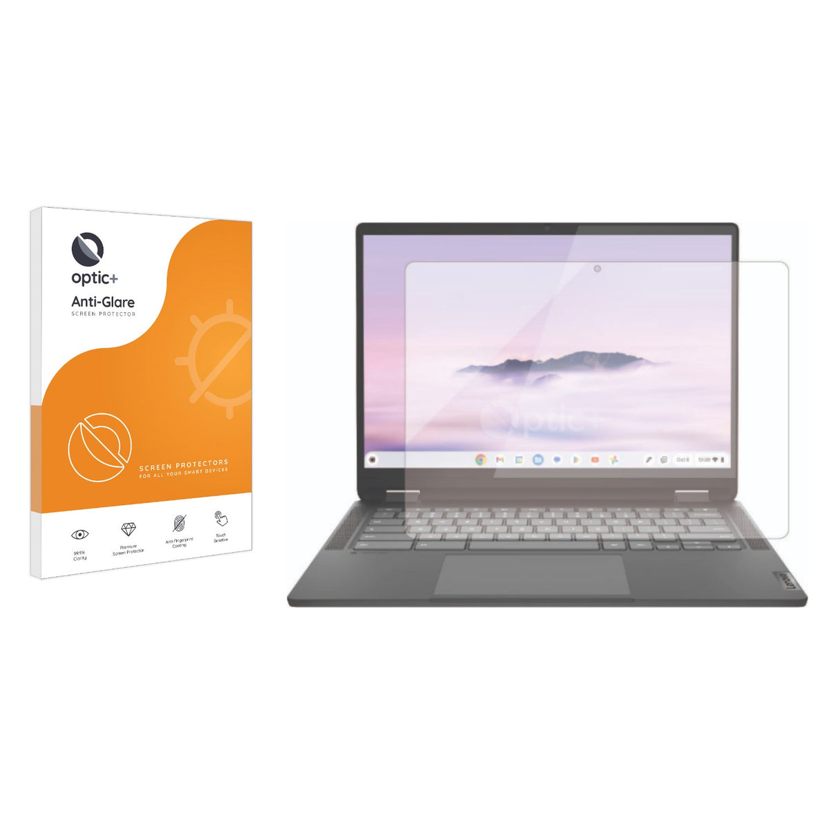 Upscreen Reflection Shield Pellicola Protettiva Opaca Per Lenovo IdeaPad Duet 5 Chromebook (13.6") - Antiriflesso, Anti-impronte, Made In Germany - 3
