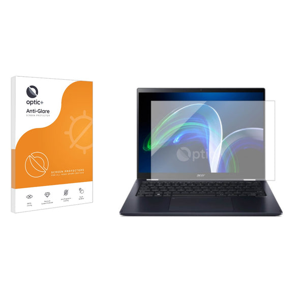 Optic+ Anti-Glare Screen Protector for Acer TravelMate Spin P6 TMP614RN-52